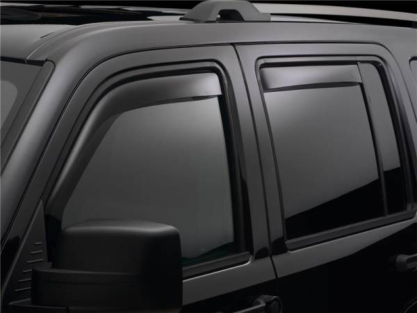 WeatherTech - WeatherTech 84-94 Chevrolet Blazer Front&Rear Side Window Deflectors - Dark Smoke | 82152 - Image 1