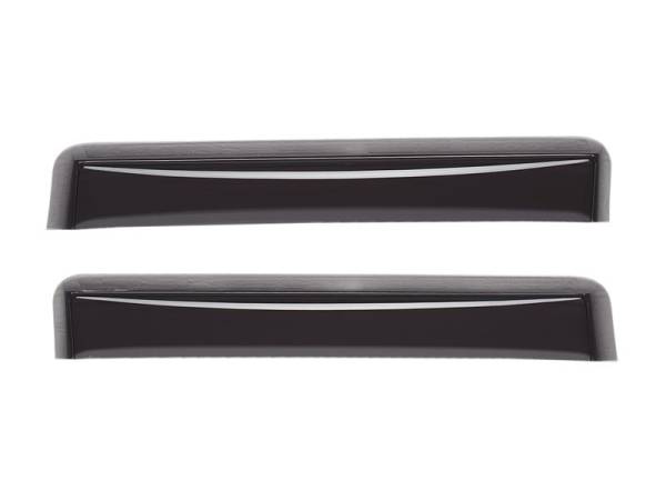 WeatherTech - WeatherTech 01-05 Ford Explorer Sport Trac Rear Side Window Deflectors - Dark Smoke | 83033 - Image 1