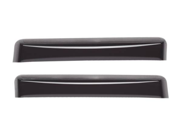WeatherTech - WeatherTech 95-00 Toyota Tacoma Extended Cab Rear Side Window Deflectors - Dark Smoke | 87093 - Image 1
