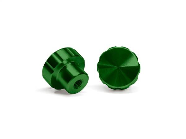 WeatherTech - WeatherTech CupFone Billet Knobs (2 pcs.) - Forest Green | 8ACFBK2GN - Image 1