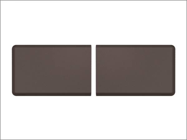 WeatherTech - WeatherTech Comfort Mat Connect End Mats 24 x 36in. (2 Qty) Carbon Fiber - Cocoa | 8ACONA2CBC - Image 1