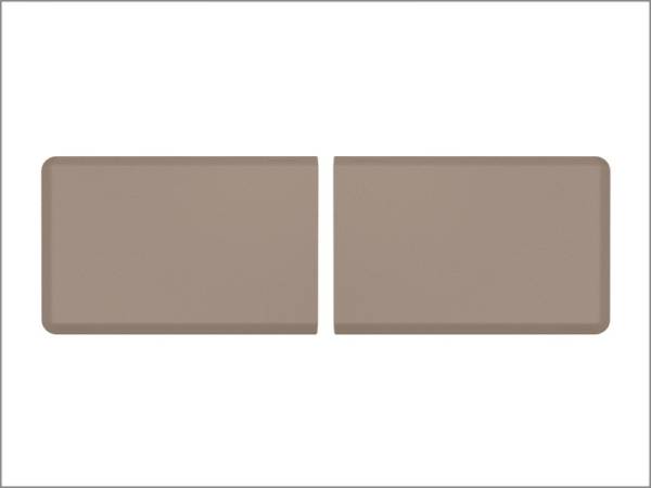 WeatherTech - WeatherTech Comfort Mat Connect End Mats 24 x 36in. (2 Qty) Carbon Fiber - Tan | 8ACONA2CBT - Image 1