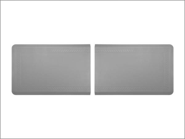 WeatherTech - WeatherTech Comfort Mat Connect End Mats 24 x 36in. (2 Qty) Bordered - Grey | 8ACONA2HCG - Image 1