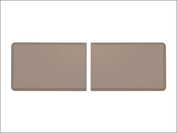 WeatherTech - WeatherTech Comfort Mat Connect End Mats 24 x 36in. (2 Qty) Stone - Tan | 8ACONA2TXT - Image 1