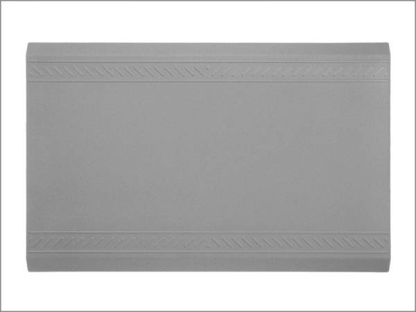 WeatherTech - WeatherTech Comfort Mat Connect Middle Mat 24 x 36in. Bordered - Grey | 8ACONB1HCG - Image 1