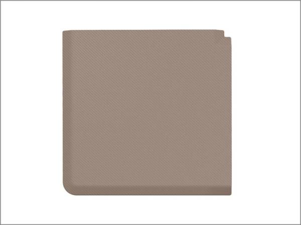 WeatherTech - WeatherTech Comfort Mat Connect Corner Mat 25 x 25in. Carbon Fiber - Tan | 8ACONC1CBT - Image 1