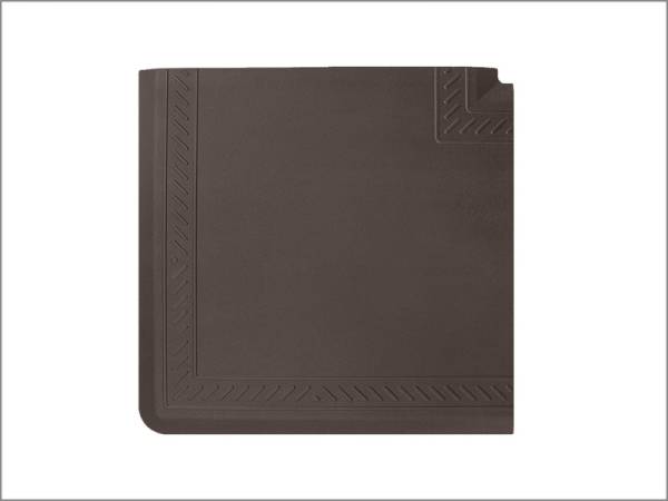 WeatherTech - WeatherTech Comfort Mat Connect Corner Mat 25 x 25in. Bordered - Cocoa | 8ACONC1HCC - Image 1