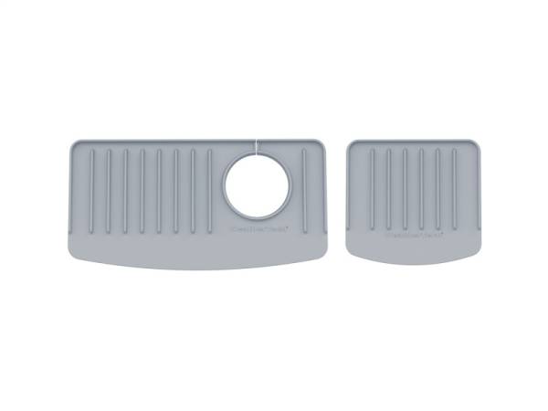WeatherTech - WeatherTech Universal FaucetMat - Light Grey/Pebble | 8AFAU02GR - Image 1