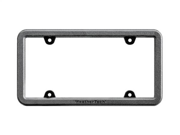 WeatherTech - WeatherTech BumpFrame Black Satin Textured Finish License Plate Frame | 8ALPBF1 - Image 1