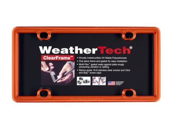 WeatherTech - WeatherTech ClearFrame - Orange | 8ALPCF13 - Image 1