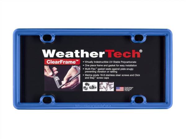 WeatherTech - WeatherTech ClearFrame - Blue | 8ALPCF21 - Image 1