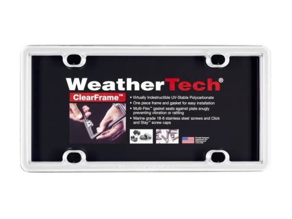 WeatherTech - WeatherTech ClearFrame - White | 8ALPCF8 - Image 1