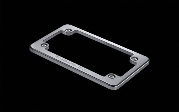 WeatherTech - WeatherTech Billet Plate Frames - Silver | 8ALPF2 - Image 1