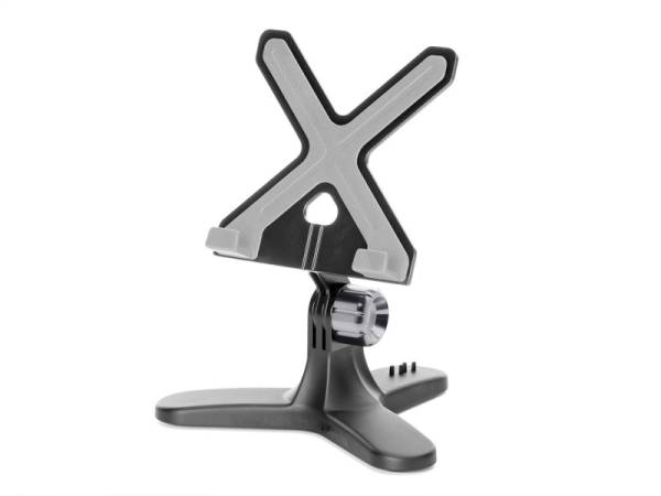 WeatherTech - WeatherTech Universal Universal Universal TabletHolder with Graphite Billet Knob - Grey/Graphite | 8ATBH2GODG - Image 1