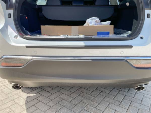 WeatherTech 21-24 Toyota Venza BumperTopper - Black | BP0119 - Image 1