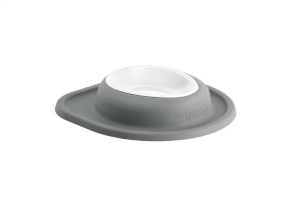 WeatherTech - WeatherTech Pet Feeding System Single Low 16oz 2in. Poly Bowl - Dark Grey | PSL1602DG - Image 1