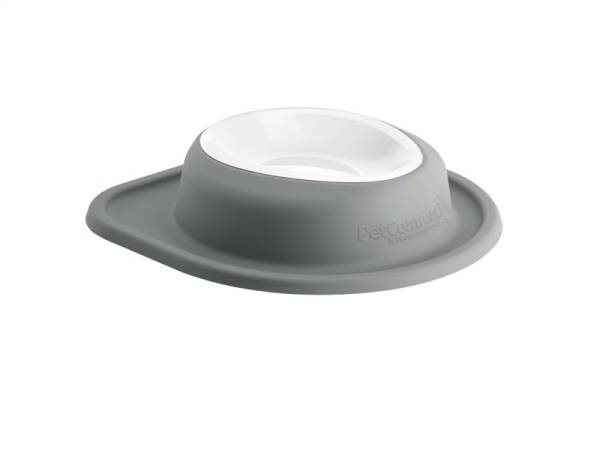 WeatherTech - WeatherTech Pet Feeding System Single Low 32oz 3in. Poly Bowl - Dark Grey | PSL3203DG - Image 1