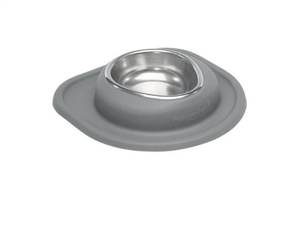 WeatherTech - WeatherTech Pet Feeding System Single Low 16oz 2in. Stainless Bowl - Dark Grey | SL1602DG - Image 1