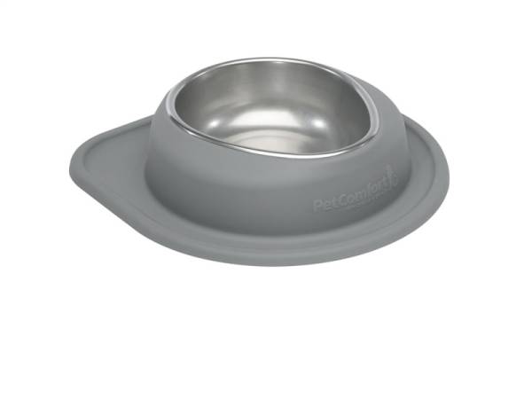WeatherTech - WeatherTech Pet Feeding System Single Low 64oz 3in. Stainless Bowl - Dark Grey | SL6403DG - Image 1