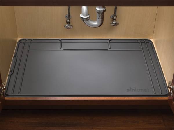 WeatherTech - WeatherTech Universal Universal Universal Vanity SinkMat - Black | USM02BXBK - Image 1