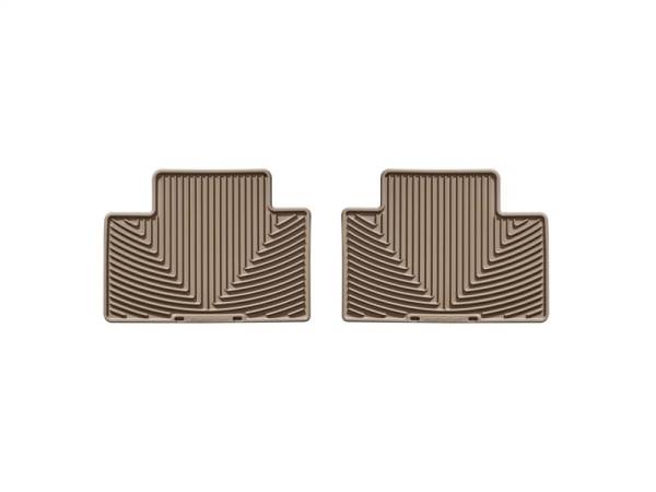 WeatherTech - WeatherTech 05-13 Toyota Tacoma Crew Cab Rear Rubber Mats - Tan | W136TN - Image 1