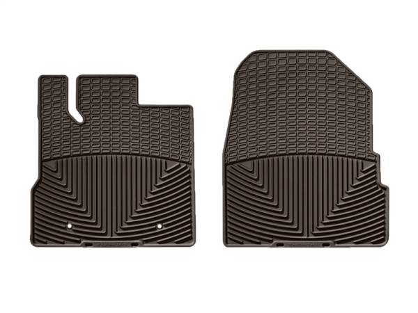 WeatherTech - WeatherTech 10-17 Chevrolet Equinox Front Rubber Mats - Cocoa | W165CO - Image 1