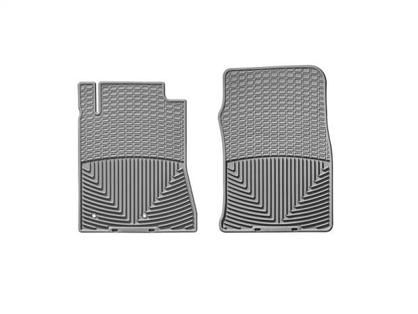 WeatherTech - WeatherTech 10+ Ford Mustang Front Rubber Mats - Grey | W178GR - Image 1