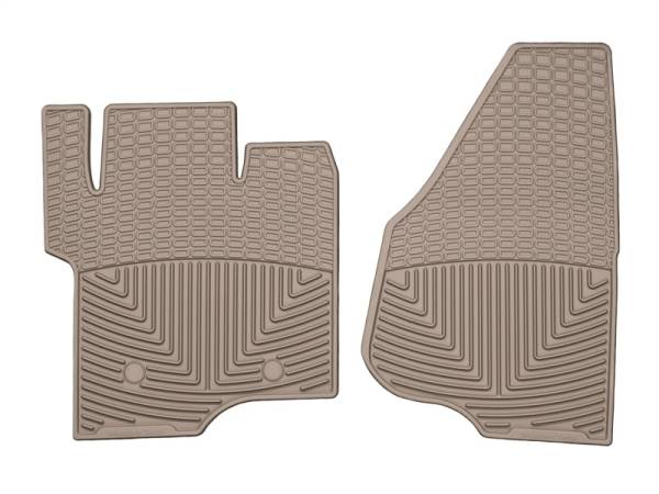 WeatherTech - WeatherTech 11+ Ford Super Duty Front Rubber Mats - Tan | W203TN - Image 1