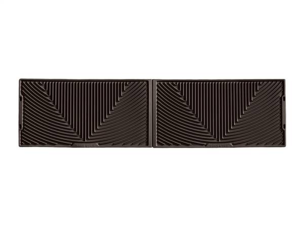 WeatherTech - WeatherTech 2008-2010 Ford F-250/F-350/F-450/F-550 Rear Rubber Mats - Cocoa | W207CO - Image 1