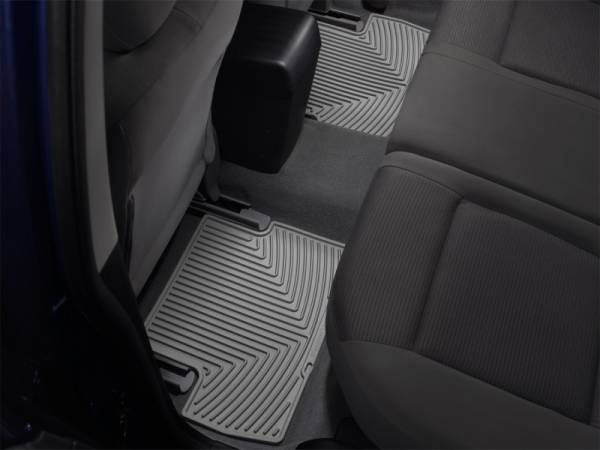 WeatherTech - WeatherTech 08-10 Ford F250/F350/F450/F550 Rear Rubber Mats - Grey | W207GR - Image 1
