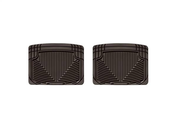 WeatherTech - WeatherTech 2002-2006 Cadillac Escalade Rear Rubber Mats - Cocoa | W20CO - Image 1
