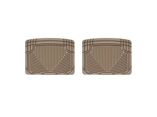 WeatherTech - WeatherTech 93 Mercedes-Benz 300CE Rear Rubber Mats - Tan | W20TN - Image 1