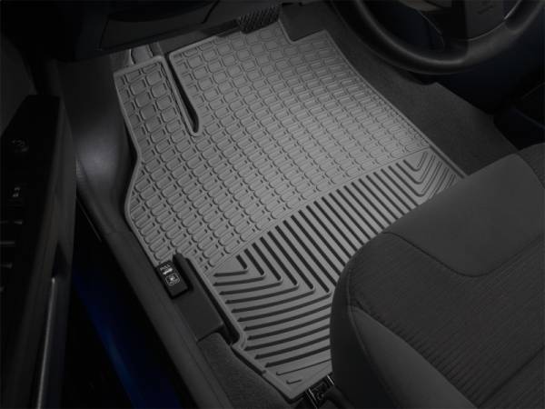 WeatherTech - Floor Mat Set FloorMat WeatherTech 07-11 Nissan Versa Front and Rear Rubber Mats - Grey | W214GR-W215GR - Image 1