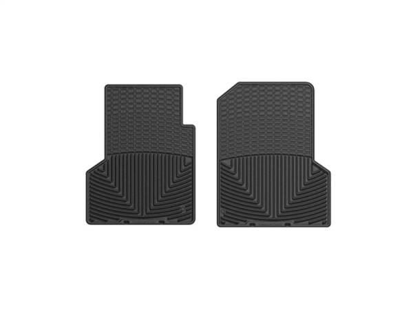WeatherTech 97-06 Jeep Wrangler Front Rubber Mats - Black | W224 - Image 1