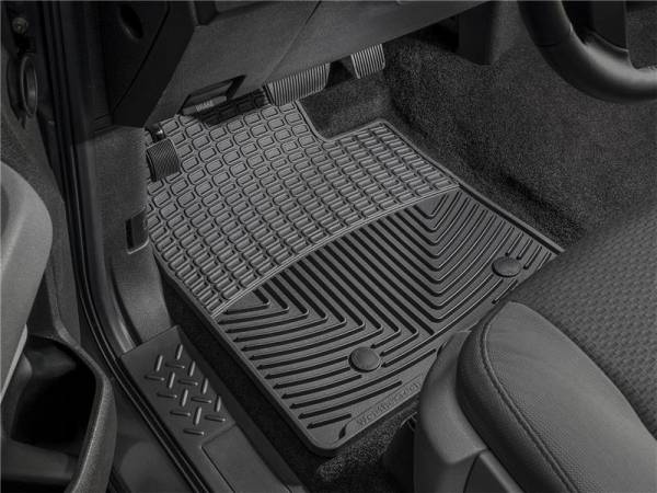 WeatherTech - WeatherTech 87-95 Jeep Wrangler Front Rubber Mats - Black | W225 - Image 1