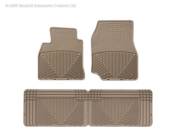 WeatherTech - Floor Mat Set FloorMat WeatherTech 98-07 Lexus LX470 Front and Rear Rubber Mats - Tan | W23TN-W25TN - Image 1