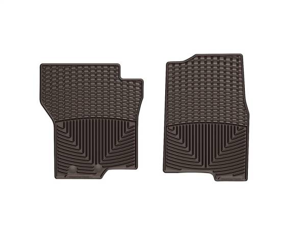 WeatherTech - WeatherTech 2011-2014 Ford Expedition Front Rubber Mats - Cocoa | W241CO - Image 1