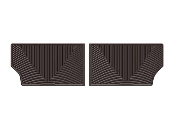WeatherTech - WeatherTech 2011+ Toyota Sienna Rear Rubber Mats - Cocoa | W245CO - Image 1