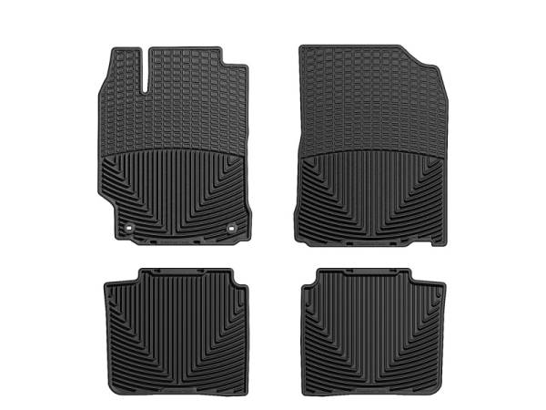 WeatherTech - Floor Mat Set FloorMat WeatherTech 12+ Toyota Camry Front and Rear Rubber Mats - Black | W255-W256 - Image 1