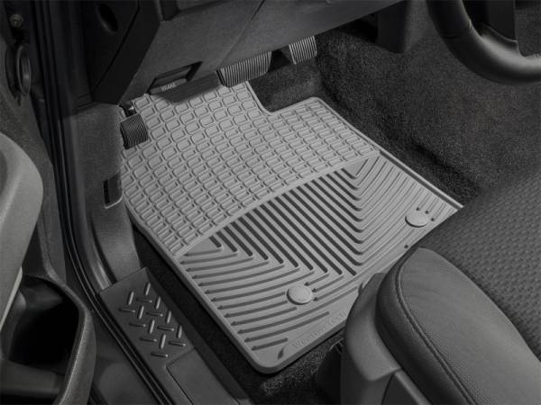WeatherTech - Floor Mat Set FloorMat WeatherTech 12+ Mercedes-Benz ML-Class Front and Rear Rubber Mats - Grey | W257GR-W110GR - Image 1