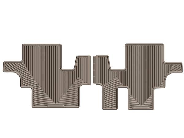WeatherTech - Floor Mat Set FloorMat WeatherTech 12+ Mercedes-Benz ML-Class Front and Rear Rubber Mats - Tan | W257TN-W110TN - Image 1