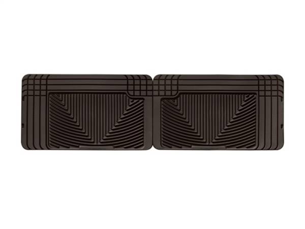 WeatherTech - WeatherTech 2005-2009 Chevrolet Equinox Rear Rubber Mats - Cocoa | W25CO - Image 1
