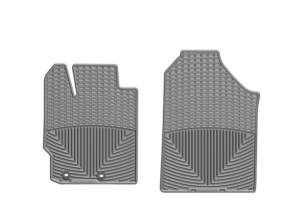 WeatherTech - WeatherTech 12+ Toyota Yaris Front Rubber Mats - Grey | W263GR - Image 1