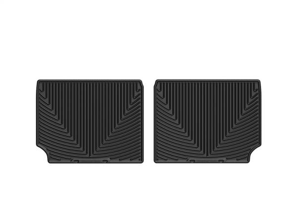 WeatherTech - WeatherTech 10+ Chevrolet Equinox Rear Rubber Mats - Black | W281 - Image 1