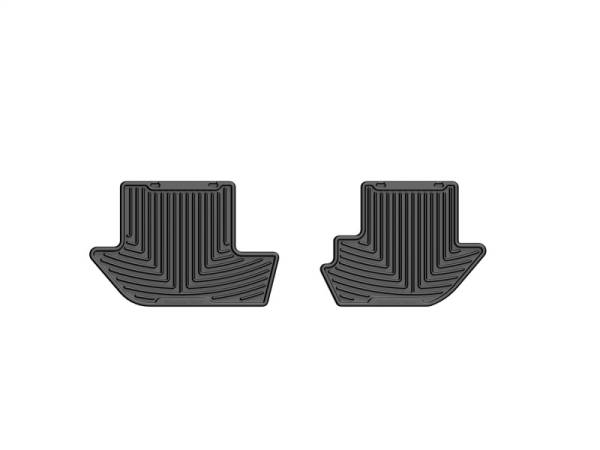 WeatherTech - WeatherTech 03-06 Cadillac Escalade ESV Rear Rubber Mats - Black | W288 - Image 1