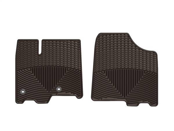 WeatherTech - WeatherTech 2013+ Toyota Sienna Front Rubber Mats - Cocoa | W292CO - Image 1