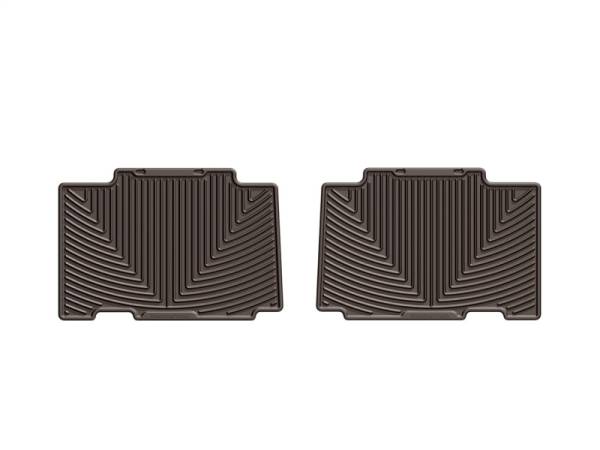 WeatherTech 2013+ Toyota RAV4 Rear Rubber Mats - Cocoa | W306CO - Image 1