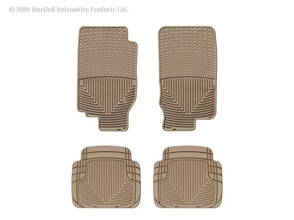 WeatherTech - Floor Mat Set FloorMat WeatherTech 02-10 Mercury Mountaineer Front and Rear Rubber Mats - Tan | W30TN-W50TN - Image 1
