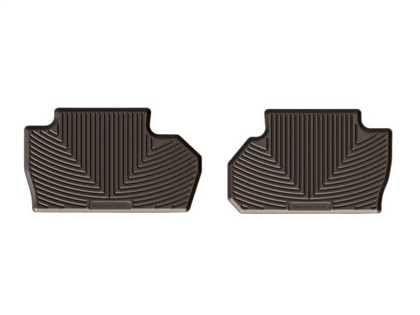 WeatherTech - WeatherTech 2014+ Chevrolet Silverado Rear Rubber Mats - Cocoa | W310CO - Image 1