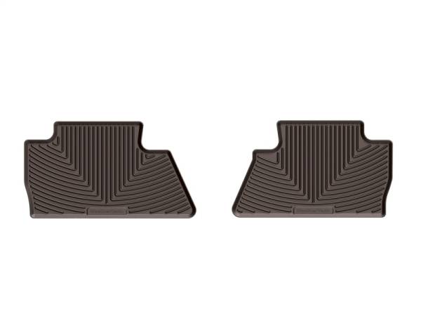 WeatherTech - WeatherTech 2014+ Chevy Silverado Rear Rubber Mats - Cocoa (Fits 1500 Only) | W311CO - Image 1